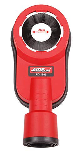 Aidelife Rotary hammer dust collection attachment,Universal Dust shroud for drilling