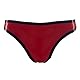 Kangxinsheng Modische Latex Slips für Damen,Rot Natürliche Gummi Shorts G-String Tanga,Latex Höschen Unterwäsche Cosplay Kostüms XXL