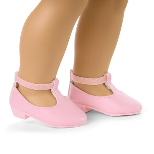 Image of American Girl Truly Me, 18-inch Doll Clothes, Pastel Petals Dress, with Headband and Flats, Ages 6+
