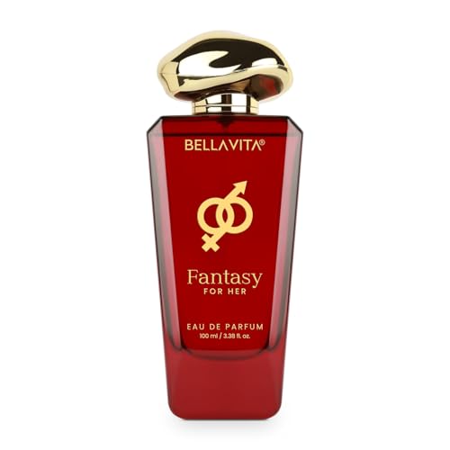 BELLAVITA Mood Collection Fantasy | Long Lasting Eau De Parfum 100ml Perfume for Woman | with Pink Pepper, Jasmine and Patchouli | Floral, Spicy Premium Fragrance