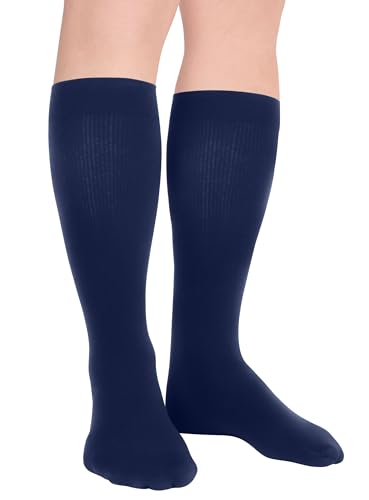 Duufin 8 Pairs Baseball Soccer Softball Football Socks for Youth Men Women Unisex Knee High Athletic Socks4