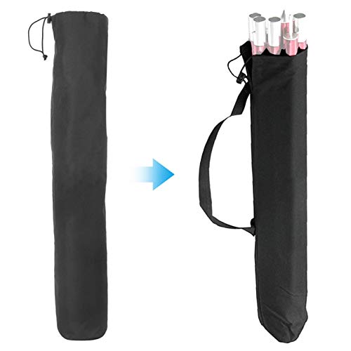 Keenso Camping Storage Bag,Multifunction Outdoor Camping Organizer Pouch Canopy Pole Storage Bag Tent Accessories