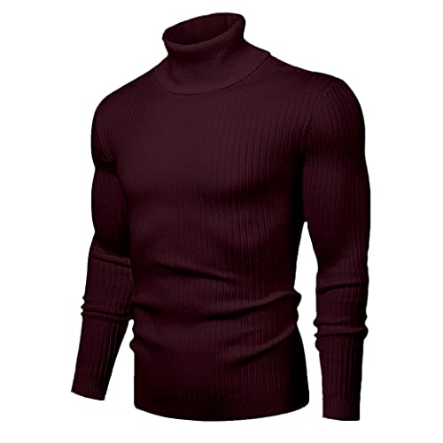 Image of NORTHWIND Men's High Turtle Neck Cotton T-Shirt