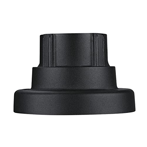 Westinghouse Lighting 6123700 Pedestal Mount For Post-Top Fixture, Textured Black Finish #TOP2