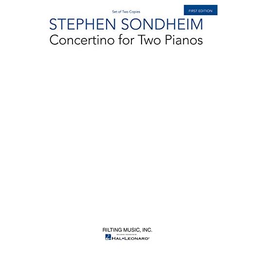 Concertino for Two Pianos: Set of Two Copies