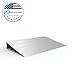 EZ-ACCESS - Threshold Ramps for Doorways - Portable Wheelchair Ramp for Home Steps, Aluminum Door Threshold Ramp for Sliding Doors, Walker & Wheelchair Access - Adjustable Modular Transitions, 4