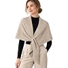 RIIQIICHY Triangle Scarf for Women, Soft Knit Shawl Wrap for Winter
