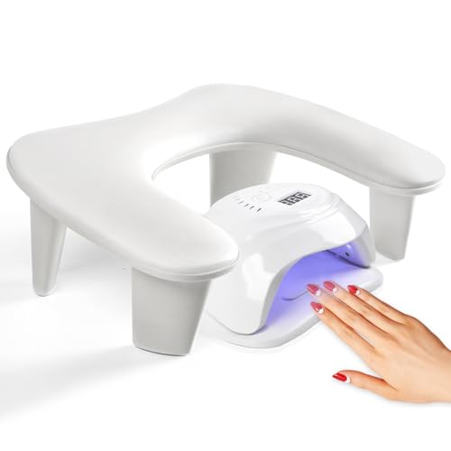 Arm Rest for Nails Tech, Luxurious U-shaped Manicure Nail Art