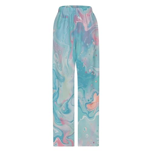 Psychedelic 80's 90's Holographic MarblingChildren's Casual Pajamas110CM3