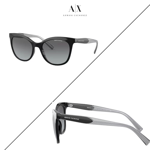 Armani Exchange AX4094S Cat Eye Sunglasses for Women +BUNDLE with ACCESSORY EYEWEAR KIT3