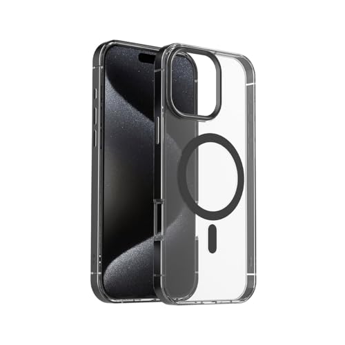 motomo iPhone 16 Pro �p �P�[�X METAL CASE [ Magsafe�Ή� �ϏՌ� TPU�ƃA���~�����̓�d�\���o���p�[ �|���J�[�{�l�[�g�N���A�{�f�B���C�����X�[�d ] �A�b�v�� �A�C�t�H���P�[�X �w�ʃJ�o�[ MT27389i16P