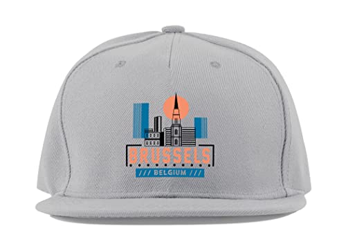Casquette de baseball de Bruxelles Belgique visière plate sport respirant