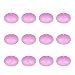 Mega Candles - Unscented 1.5" Floating Disc Candles - Lavender, Set of 12