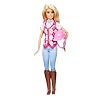 Barbie Puppe Malibu“ und Zubehör von Barbie Mysteries: Das geheimnisvolle Pferdeabenteuer“, inklusive Modepuppe, abnehmbarem Reitoutfit und Helm, HXJ38