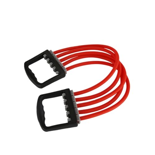 ELAYARD Ejercitador de Pecho Ajustable con Resortes Expansor Dual para Entrenamiento de Pectorales Brazos y Hombros Banda Resistente para Fuerza y Musculación Casa Color Color Aleatorio