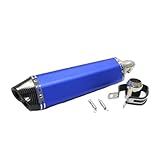 Applications : Tuyau d'échappement universel moto pour GSR 600 750 MSX125 CRF 230, pour Cb650f, pour Tmax530 47CM