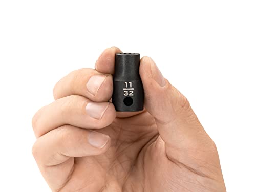Image of TEKTON 3 /8 Inch Drive x 11 /32 Inch Impact Socket | SID12209