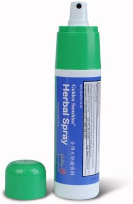 Golden Sunshine - Pain Relief Herbal Spray - 4.24 fl oz (120 ml)