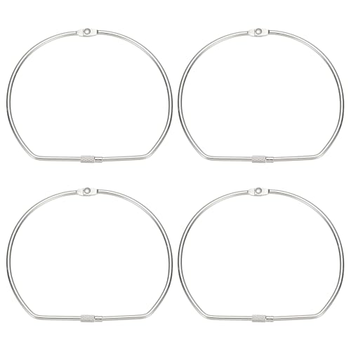 Anneaux de reliure anti-perte pour fiches de révision | Rangez 6 grands fichiers