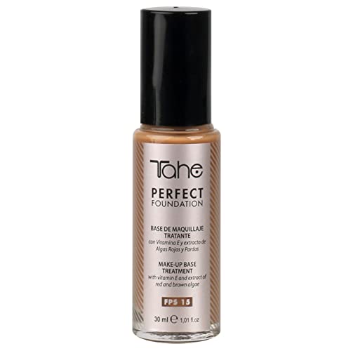 Tahe Perfect Foundation Base de maquillaje tratante de acabado...