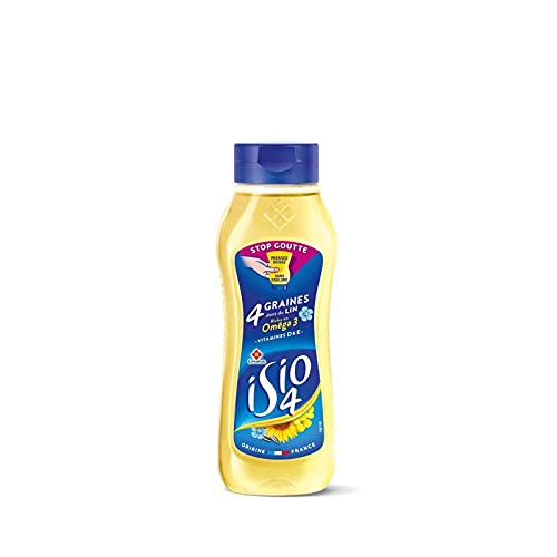 LESIEUR - ISIO 4 - Stop Goutte Squeeze 675Ml - Lot De 4 - Offre Special