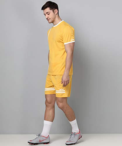 Image of Adults Mens Football Soccer Set of Jersey with Shorts