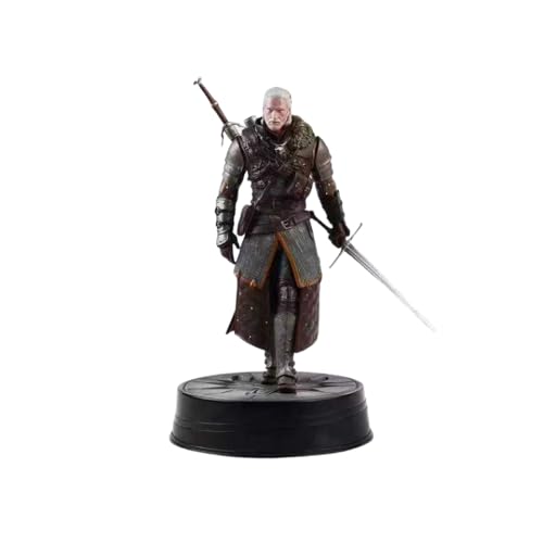 Shimely Per statuetta Geralt in PVC anime, personaggi anime, personaggi anime, statuetta di personaggi da collezione, adatta per persone dai 14 anni in su. (Frenzy Hunt)