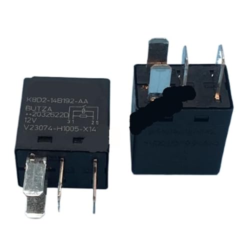 Relais 12V V23074-H1005-X140 automobile de rechange pour circuit électrique - Lot de 3