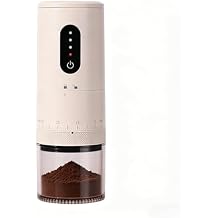 Conical Burr Coffee Grinder. Portable Electric Espresso Bean Grinder for Travel, Camping.Rechargeable Cordless Coffee Grinders with 38 External Adjustable Grind Settings