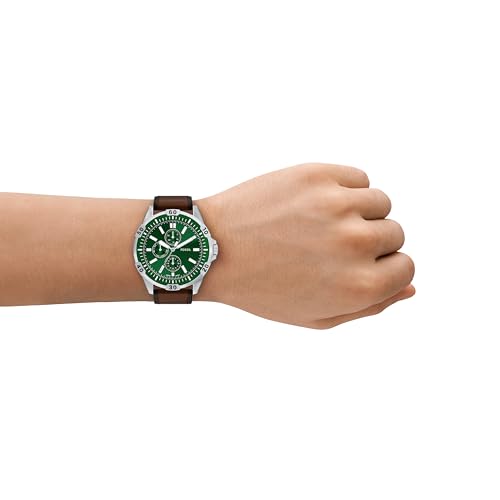 Image of Fossil Men's Watch, Garrett Multifunction Stainless Steel Watch for Men