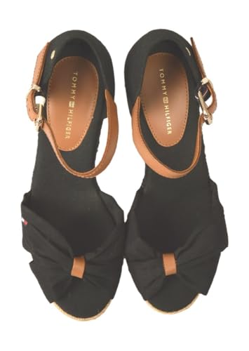 Sandale compensée Tommy Hilfiger femme XW0XW04746 chic