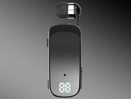 Casque Bluetooth business noir à câble rétractable et micro pour smartphone - 6