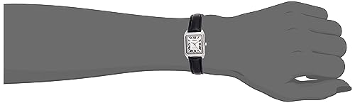 Casio Ltp-V007L-7B1 Women's Rectangular Leather Strap Silver Roman Dial Dress Watch #TOP5