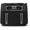 Foodi Dual Basket Air Fryer 8-Quart Cook Two Foods at Once with DualZone Technology, 4-in-1 Versatility for Family Meals (Black)