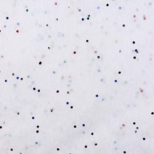 Gift Wrap Sequin Sparkle White Tissue Paper, 20-Sheets