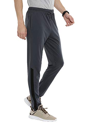 Image of Proline Men's Cotton Track Pant (-Dark Grey-)