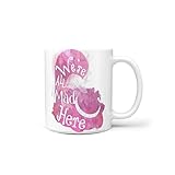 PERFEKTE GRÖSSE: Diese 11 Unzen weiße Keramik-Tasse eignet sich hervorragend für Kaffee / Tee / heiße Schokolade oder jede heiße oder Kaltgetränk.