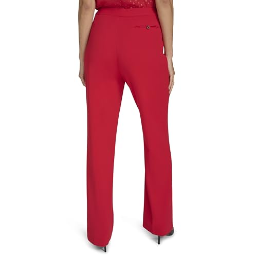 Image of Calvin Klein Women's Classic Fit Straight Leg Suit Pants