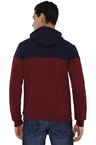 Image of Allen Solly Men Hooded Sweatshirt