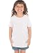Kavio Toddlers Crew Neck Short Sleeve Tee (Same TJP0494), White, 3T