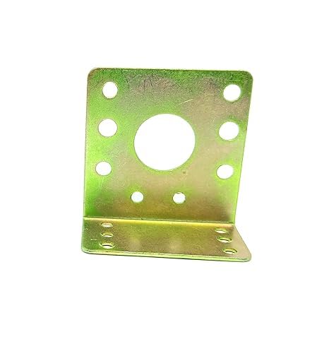 SP Electron Pack of 6 Pcs DC Geared Motor Clamp L Shaped Motor Mount Mounting Bracket 2
