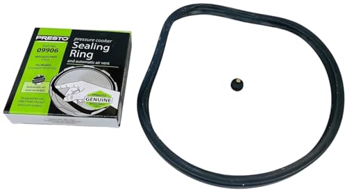 2 Pk Presto Pressure Cooker Sealing Ring Gasket 09906 miniatura 7