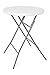 Produktbild Park Alley Gartentisch klappbar in weiß - runder Klapptisch für Balkon, Terrasse und Garten geeignet - als Partytisch und Beistelltisch nutzbar - Durchmesser ca. 80 cm, Höhe ca. 110cm