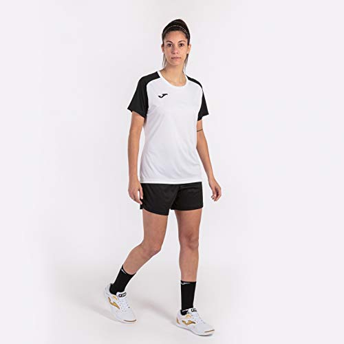 Miniatura 9 de Joma Camiseta Manga Corta Academy Iv Blanco Negro