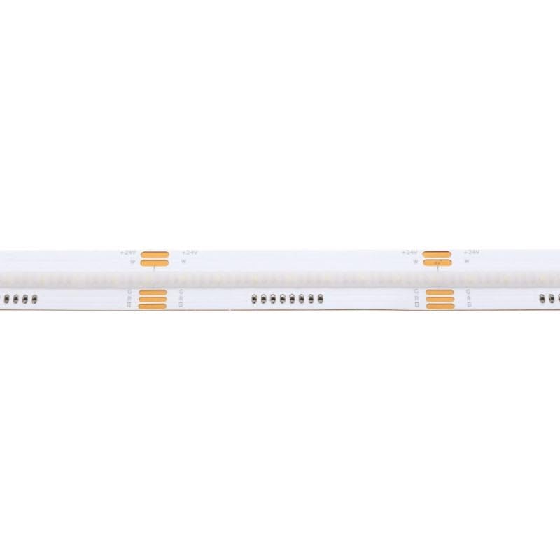 Silumen Ruban LED COB 24V DC 640LED/m RGBW 5m IP20 - Blanc Froid 6000K - 8000K