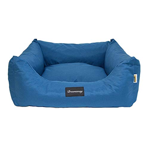 FabotexPetit Sofa Bed BOSTON Blue Petrolio (big 120x100x28cm)