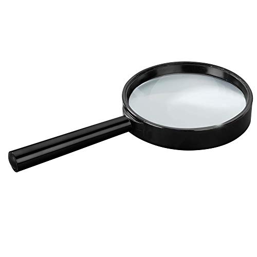 Hama - Hama 005438 Loupe Multifonctionnel Grande de 75 mm, Couleur Noir