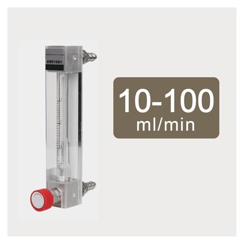 Débitmètre à rotor de haute précision en verre borosilicate