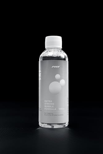 Blasendüsen-Set nur für PMI SmokeNinja Pro Serie, einschließlich Seifenblasenlösung 100 ml, Seifenblasenschale, Reinigungstuch und Blasendüse