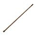 Curtain Rod - TOOGOO(R)Spring Loaded Extendable Telescopic Net Voile Tension Curtain Rail Pole Rod Rods Wood color 60-110cm